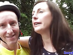 Euro deutsche pornus englische Milf in Nylons anal ficken